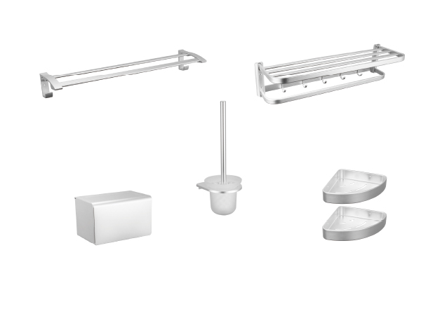 浴室用品马桶刷浴室置物架RSD-A02-1C5银色/灰色/黑色